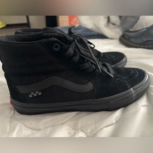 Vans Black Pop Cushion Black High-Tops